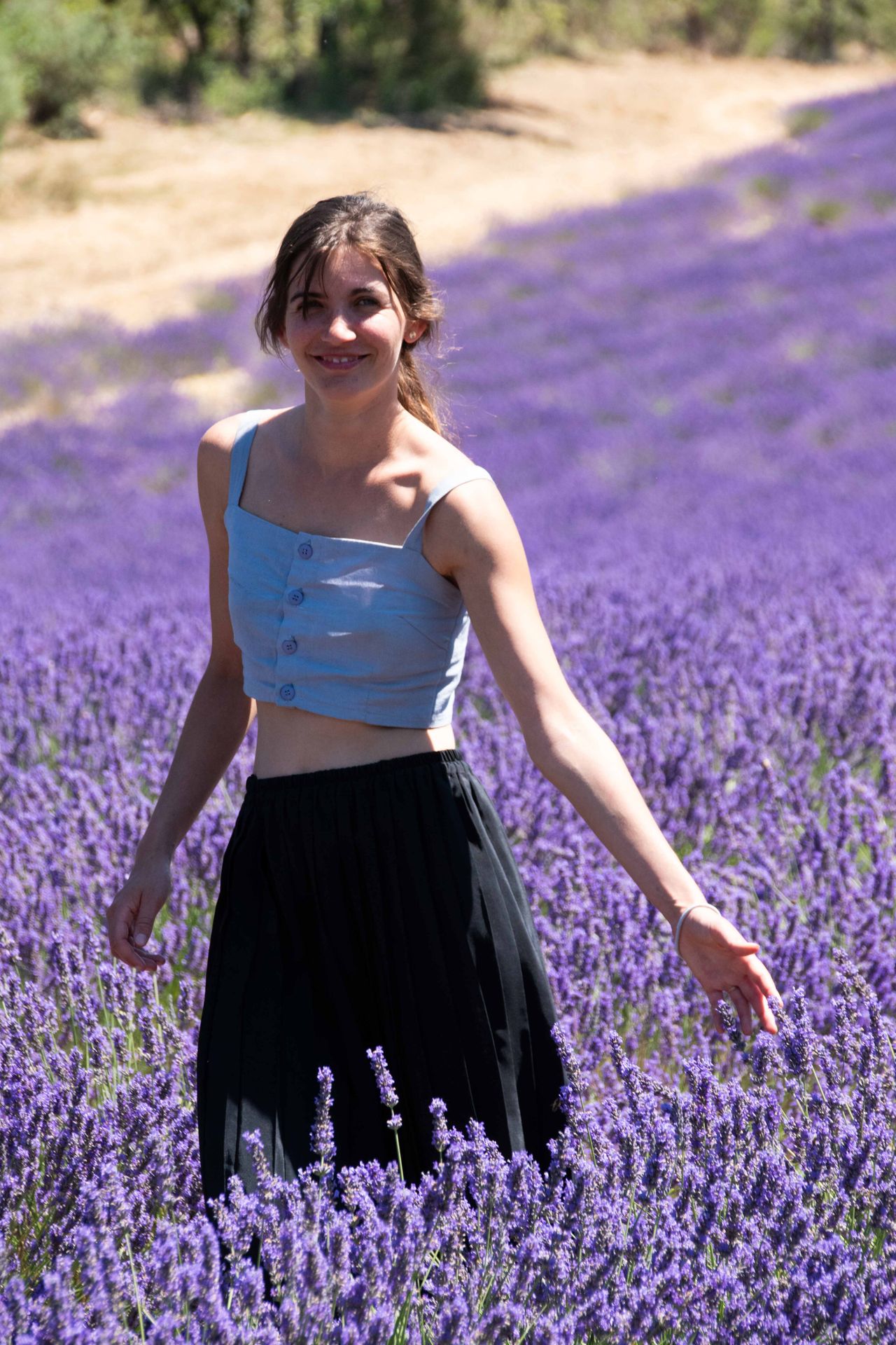 sur une mer de lavande — champs de couleur, photographie 12