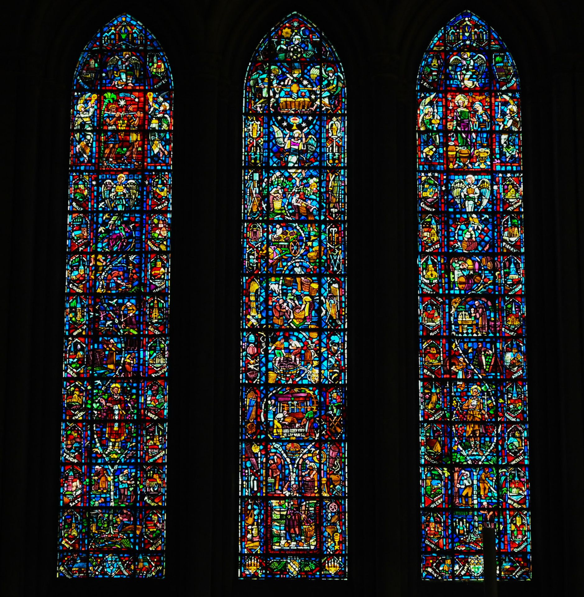 reims — cathedrales de lumiere, photographie 3