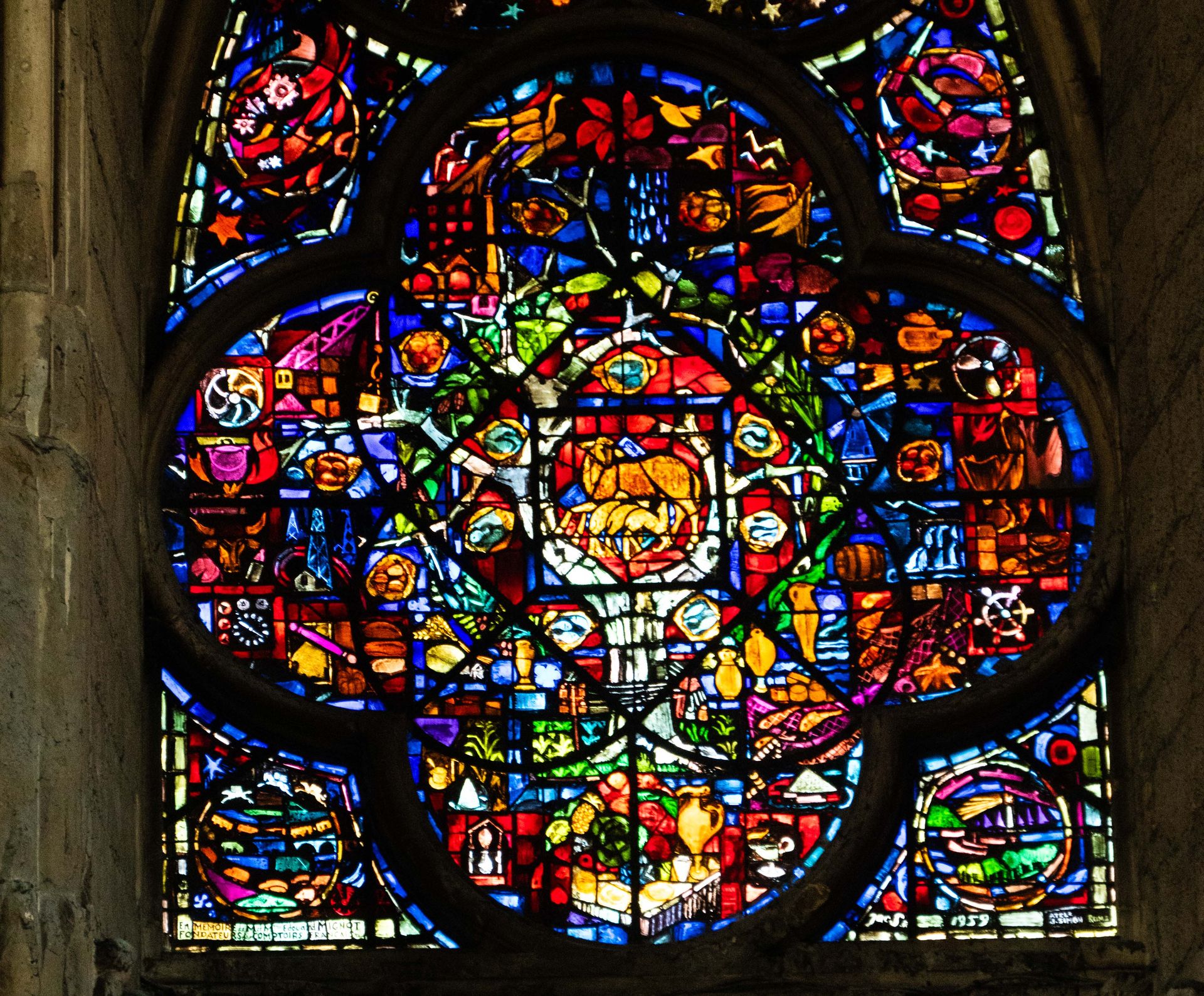 reims — cathedrales de lumiere, photographie 11