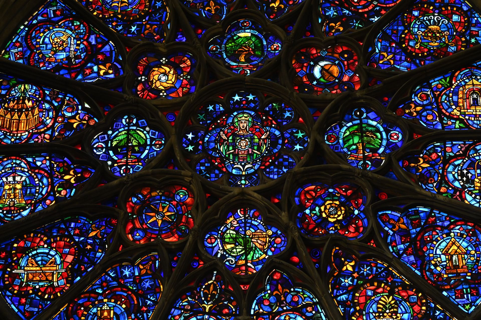 reims — cathedrales de lumiere, photographie 2